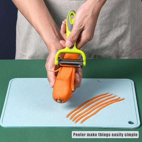 3-in-1 Multi-Functional Vegetable & Fruit Peeler